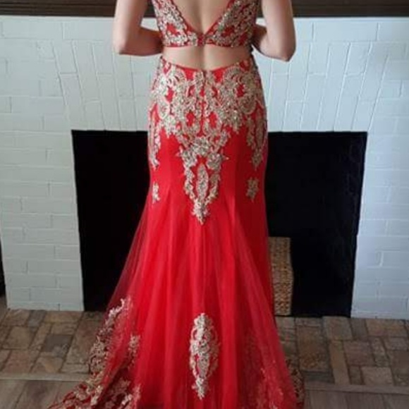 House Of Wu  Prom Dress size 0 - Picture 2 of 4